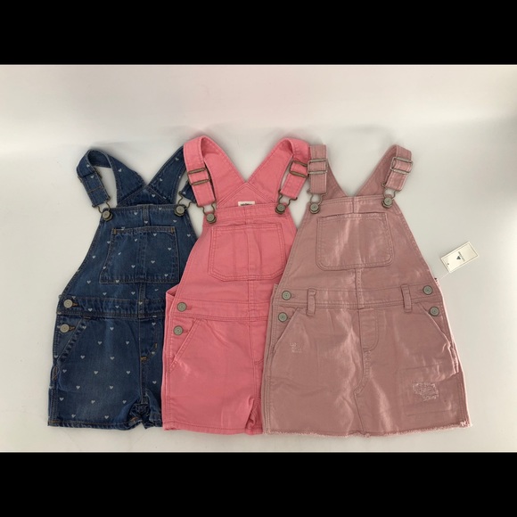 GAP Other - NWT BabyGap bundle of 3 toddler girl overalls
